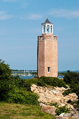 Avery Point Lighthouse in Groton, Connecticut